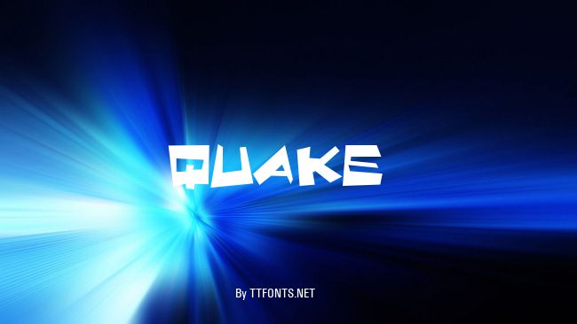 Quake & Shake Max example